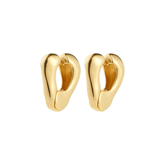 Free Recycled Earrings - Gold Plated