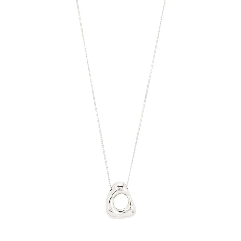 Free Recycled Necklace - Silver Plated