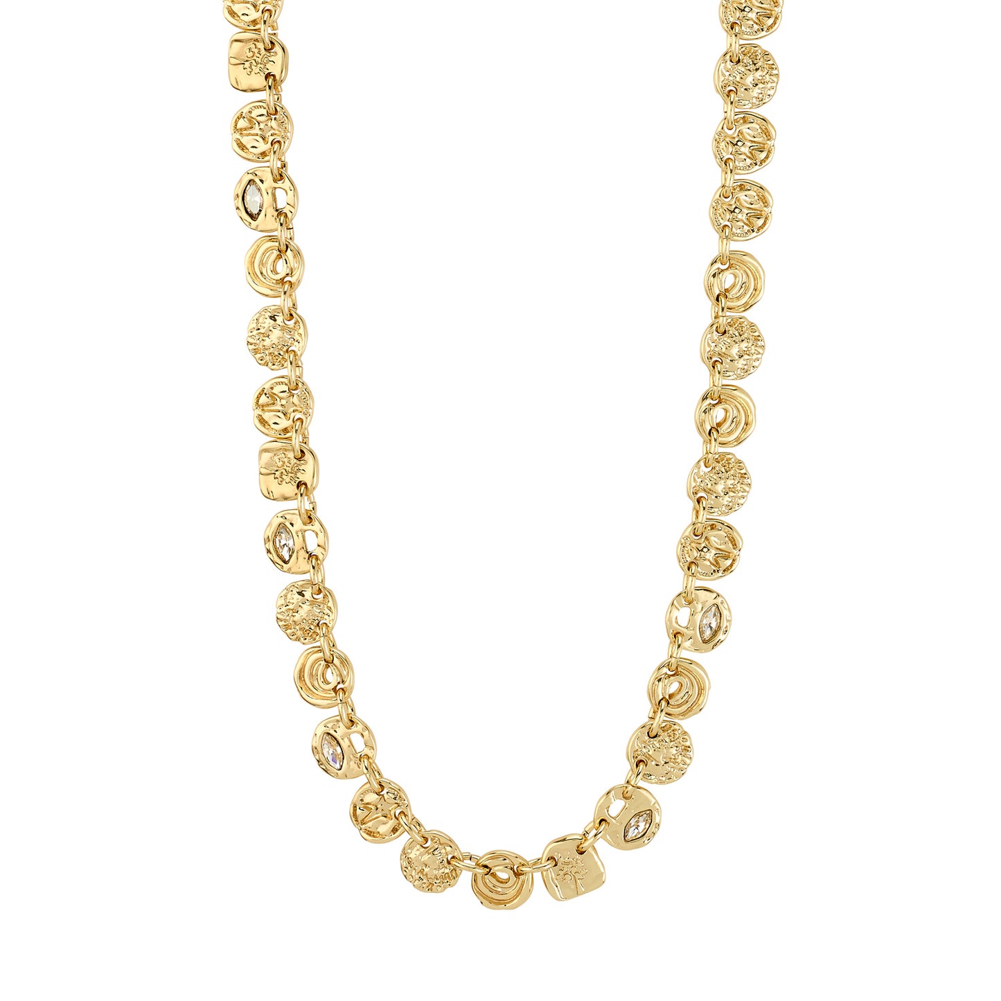 Fire Necklace - Gold Plated