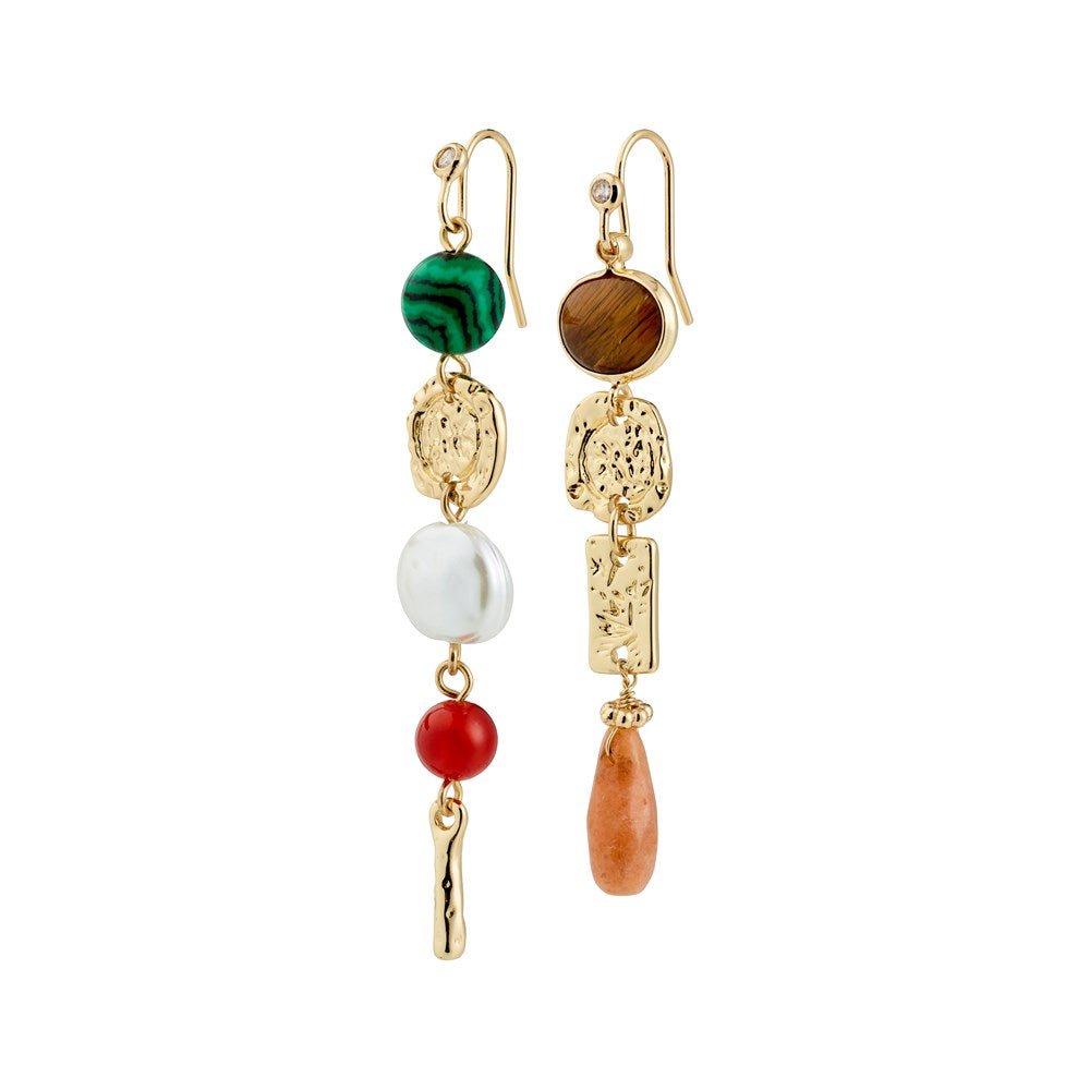 Sense Earrings - Gold Plated/Multi