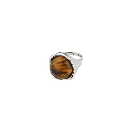 Sense Ring - Silver Plated/Agate