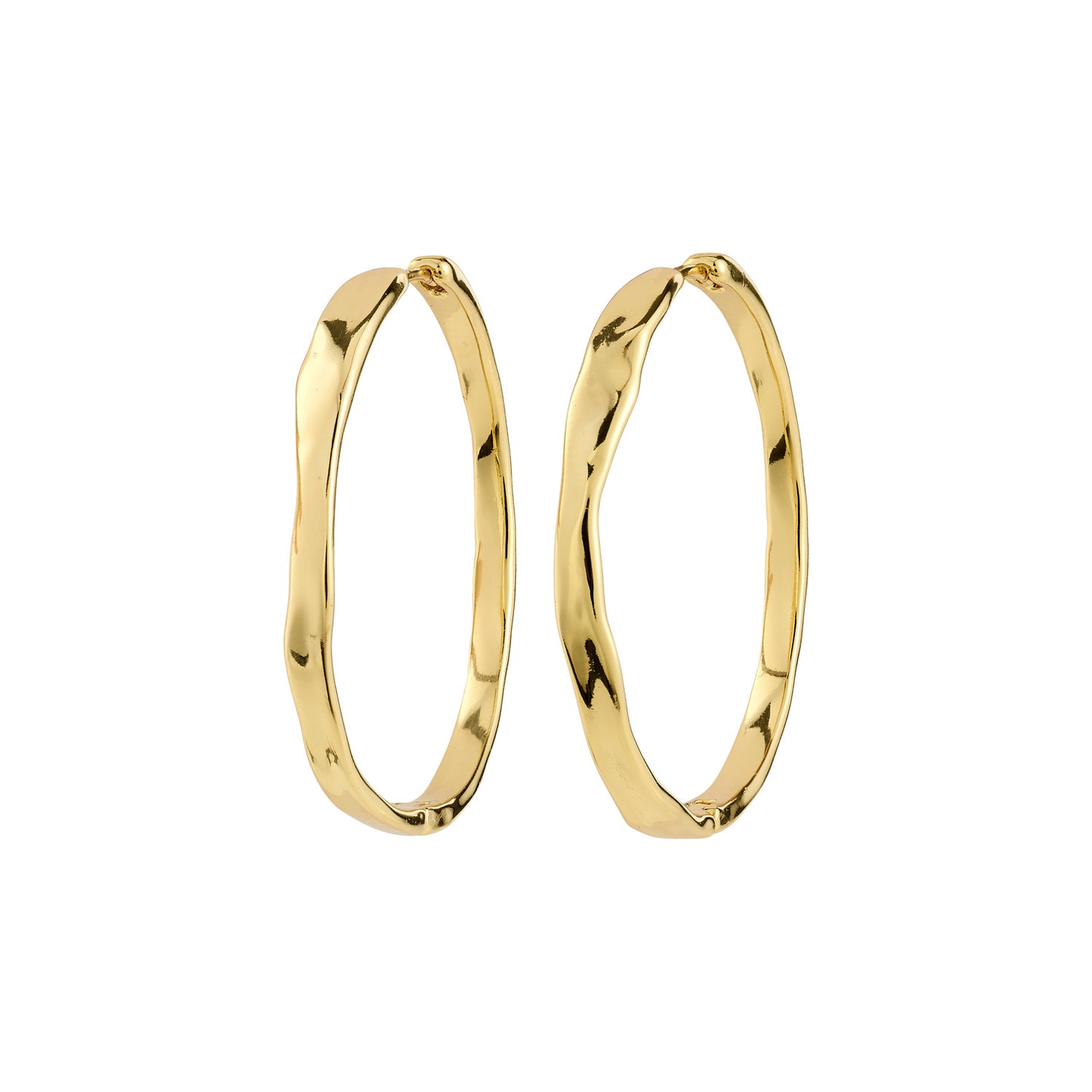 Ember Hoop Earrings - Gold Plated
