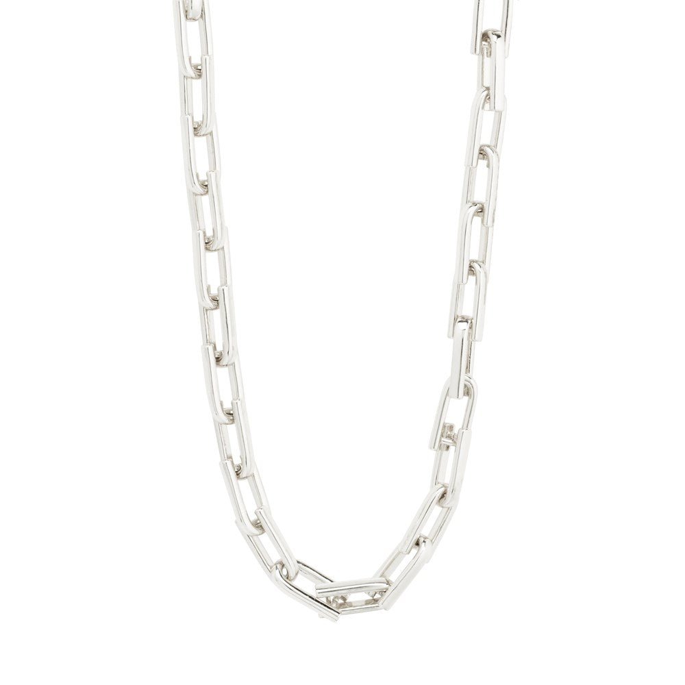 Stay Necklace - Silver Plated