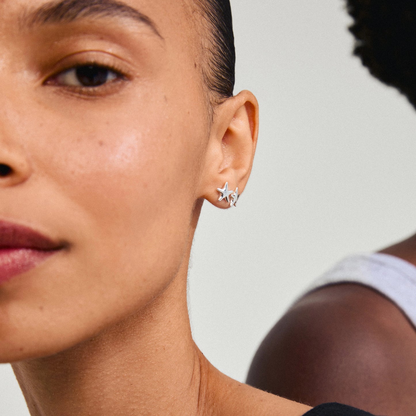 Andre Earrings - Silver Plated