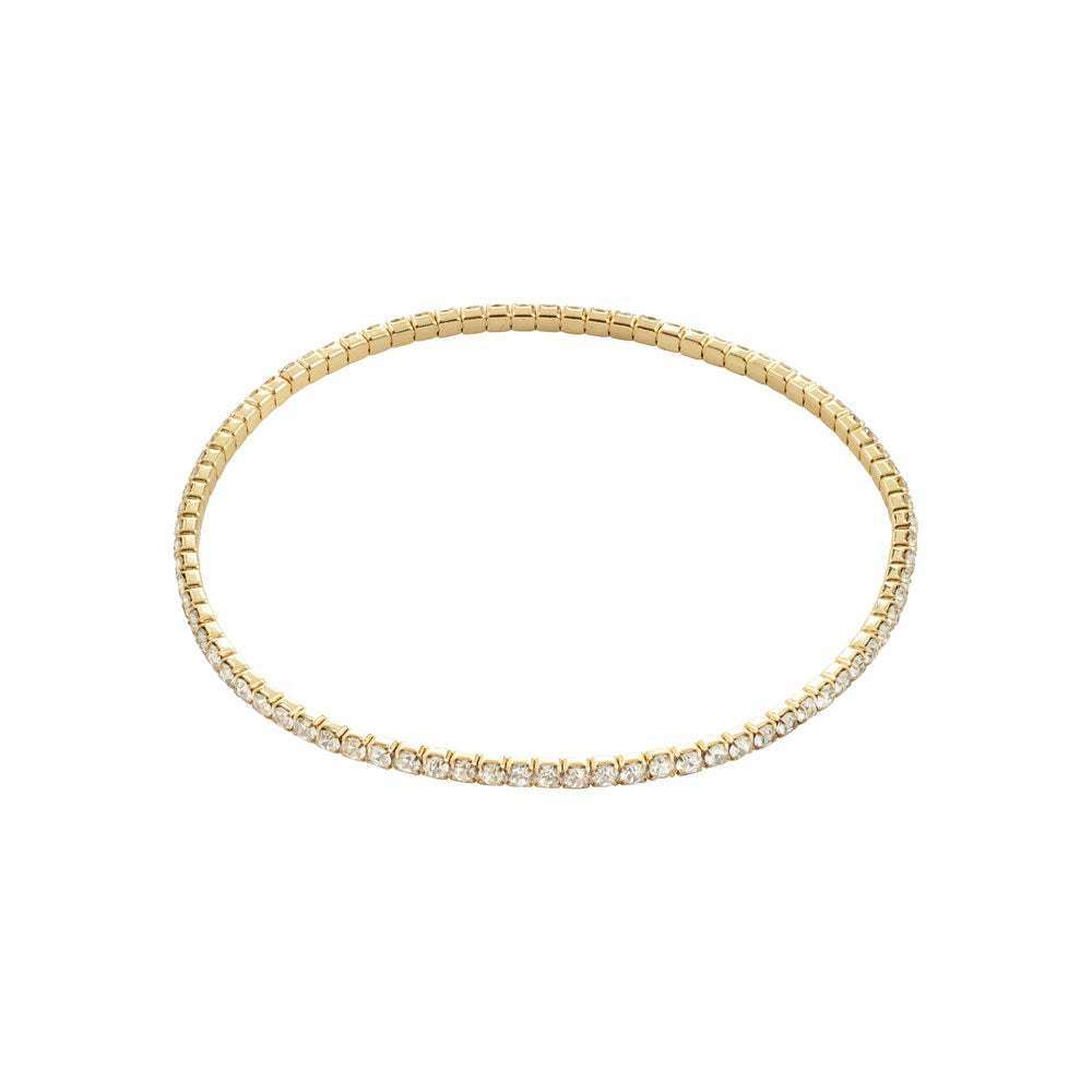 Arash Crystal Bracelet - Gold Plated