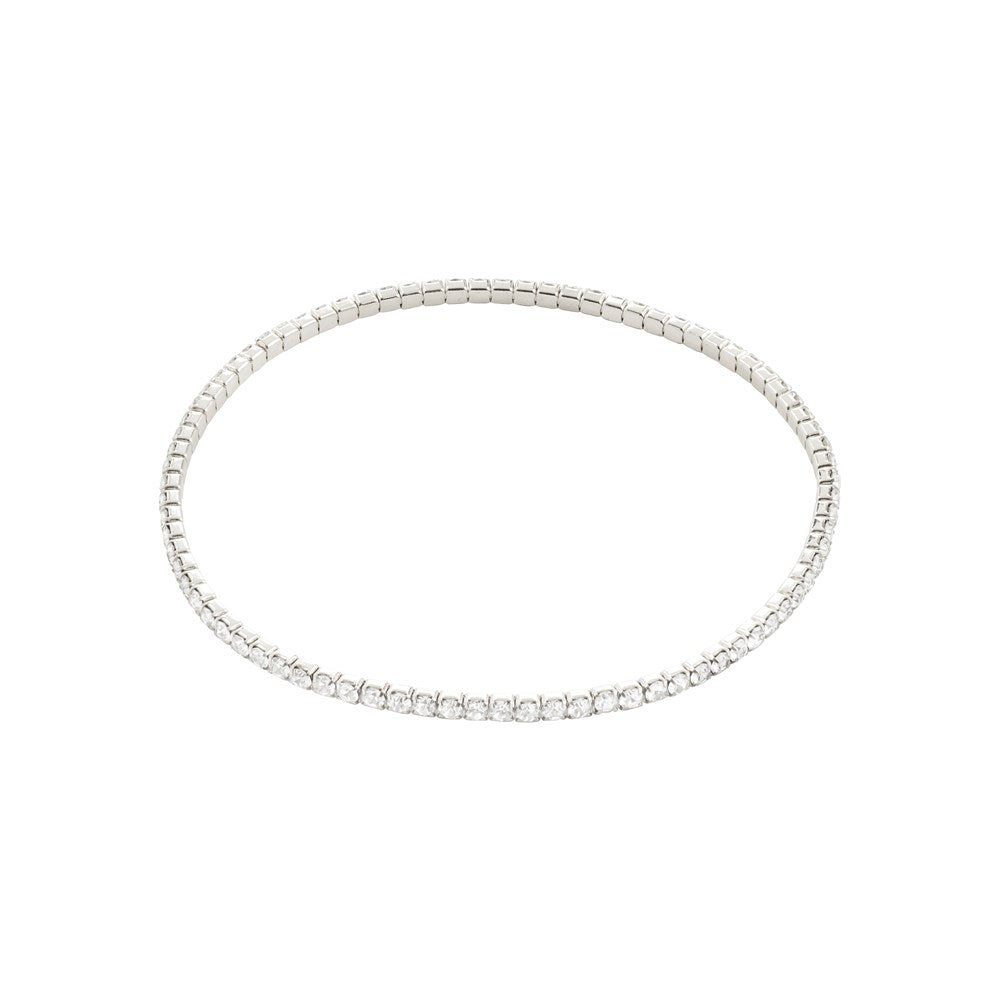 Arash Crystal Bracelet - Silver Plated