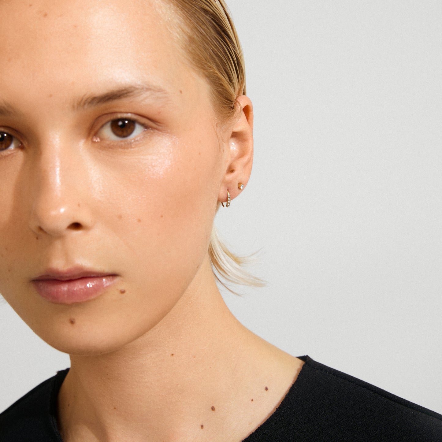 Gionni Earrings 2-In-1 Set - Gold Plated