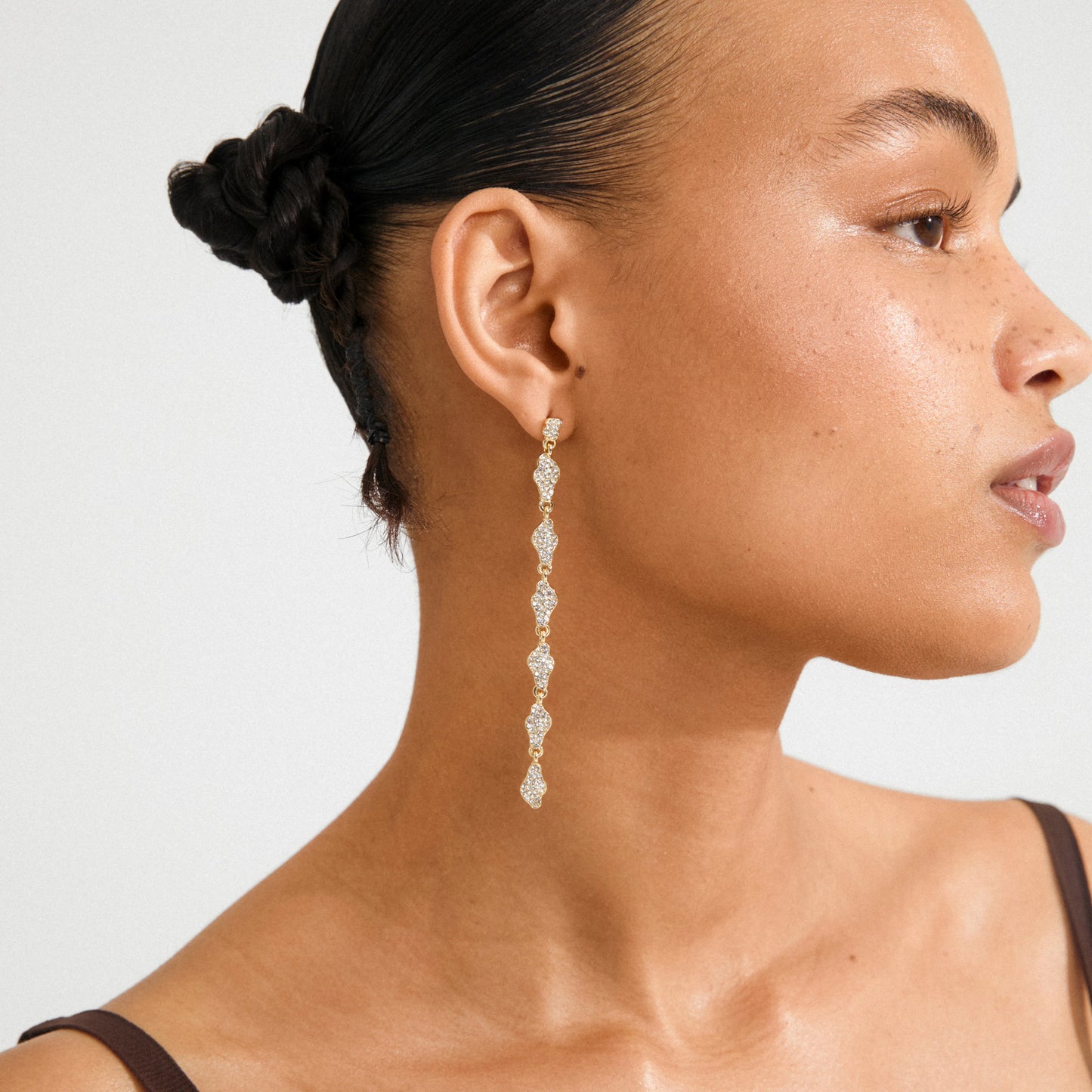 Basil Earrings - Gold Plated