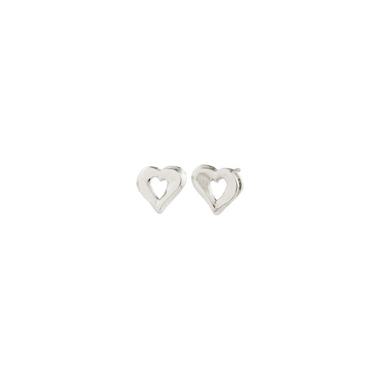 Iris Earrings - Silver Plated