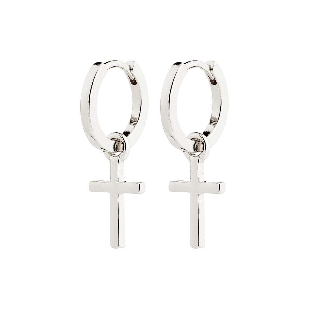 Flynn Recycled Earrings - Silver Plated