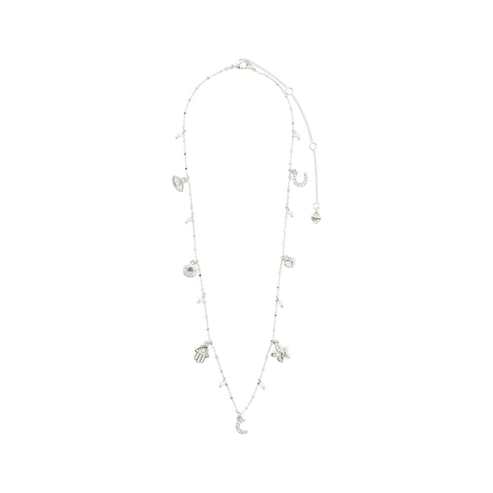 Prucence Recycled Necklace - Silver Plated