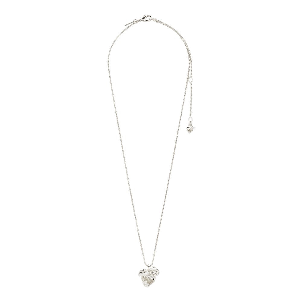 Luis Recycled Necklace - Silver Plated