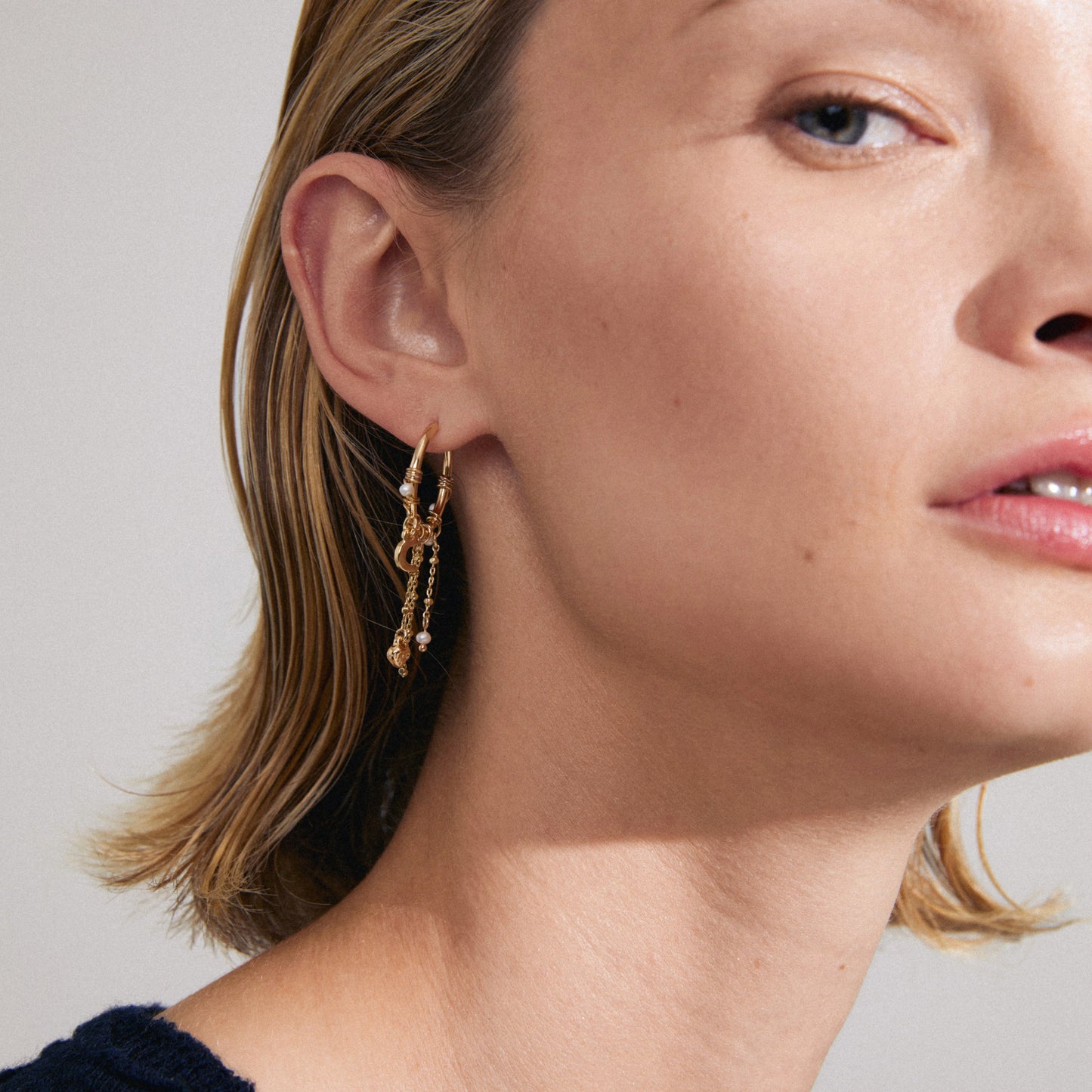 Arlet Recycled Earrings - Gold Plated