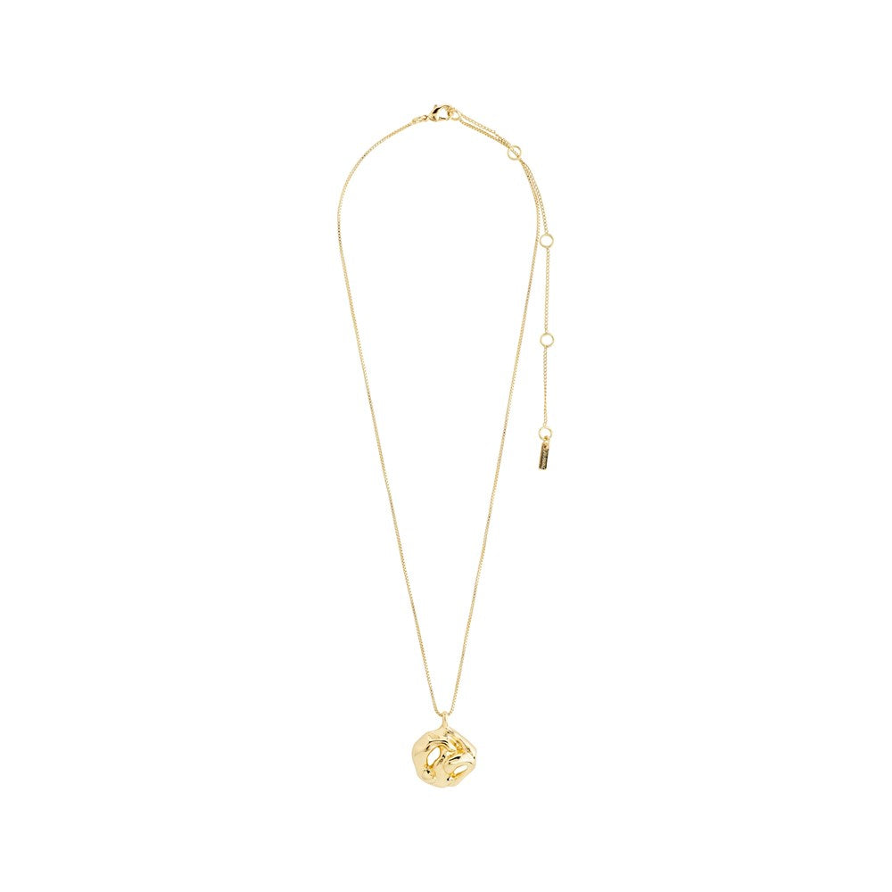 Luca Recycled Necklace - Gold Plated