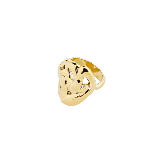 Luca Recycled Ring - Gold Plated