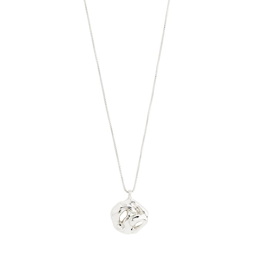 Luca Recycled Necklace - Silver Plated