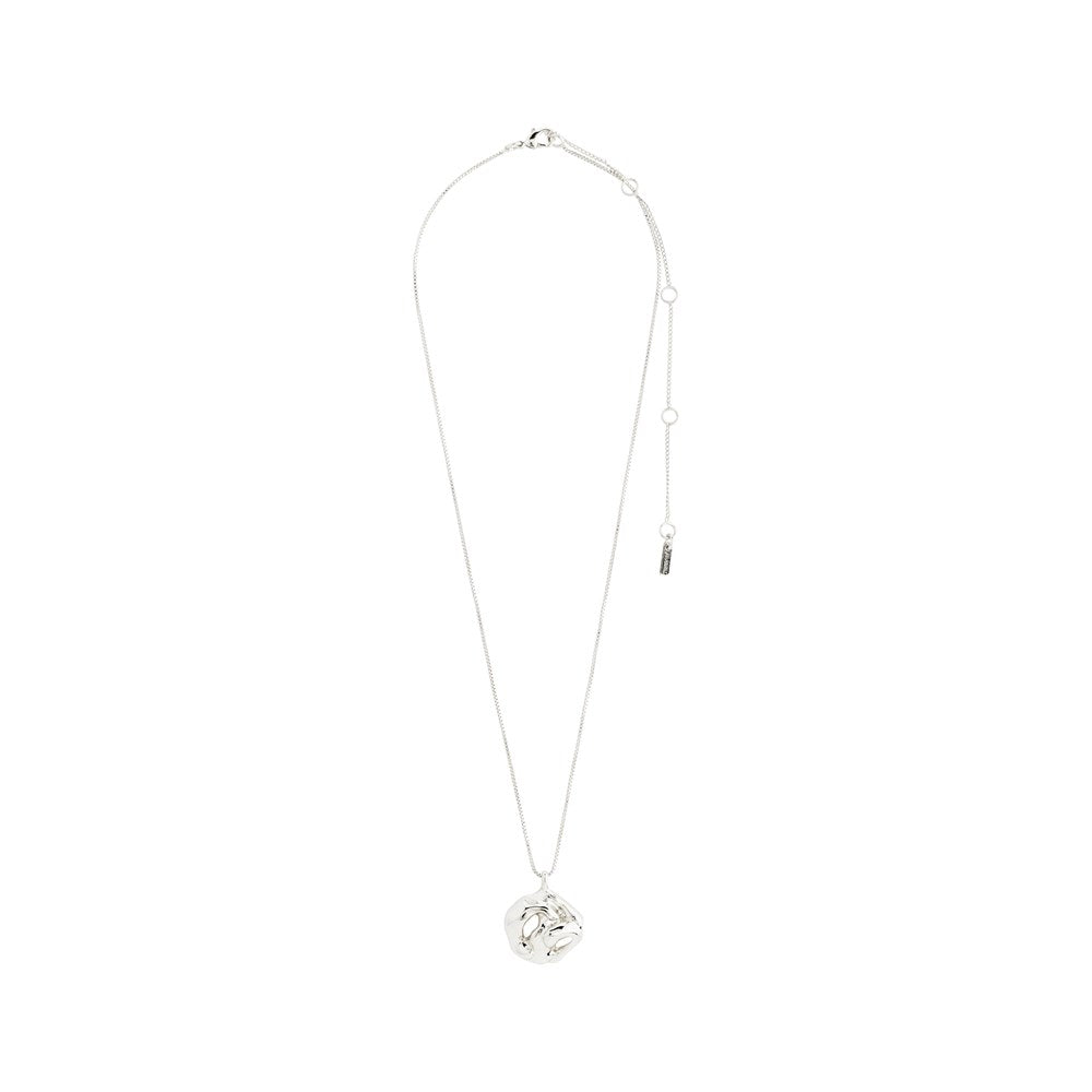 Luca Recycled Necklace - Silver Plated