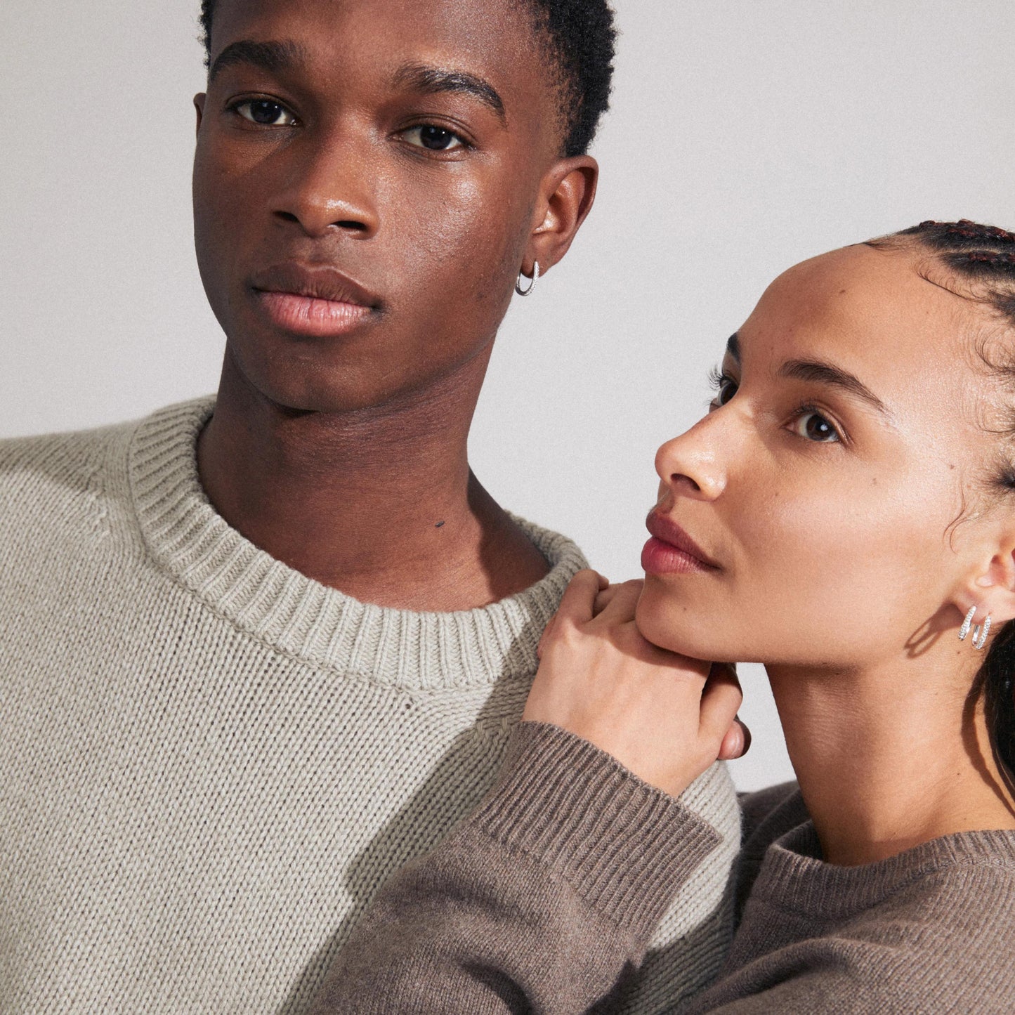 Amiri Recycled Earrings - Silver Plated