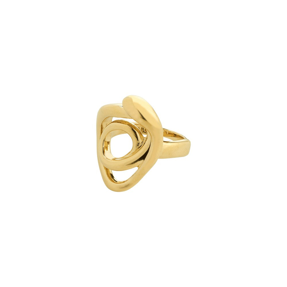 Diego Recycled Ring - Gold Plated
