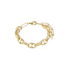 Pace Recycled Chunky Bracelet  - Gold Plated