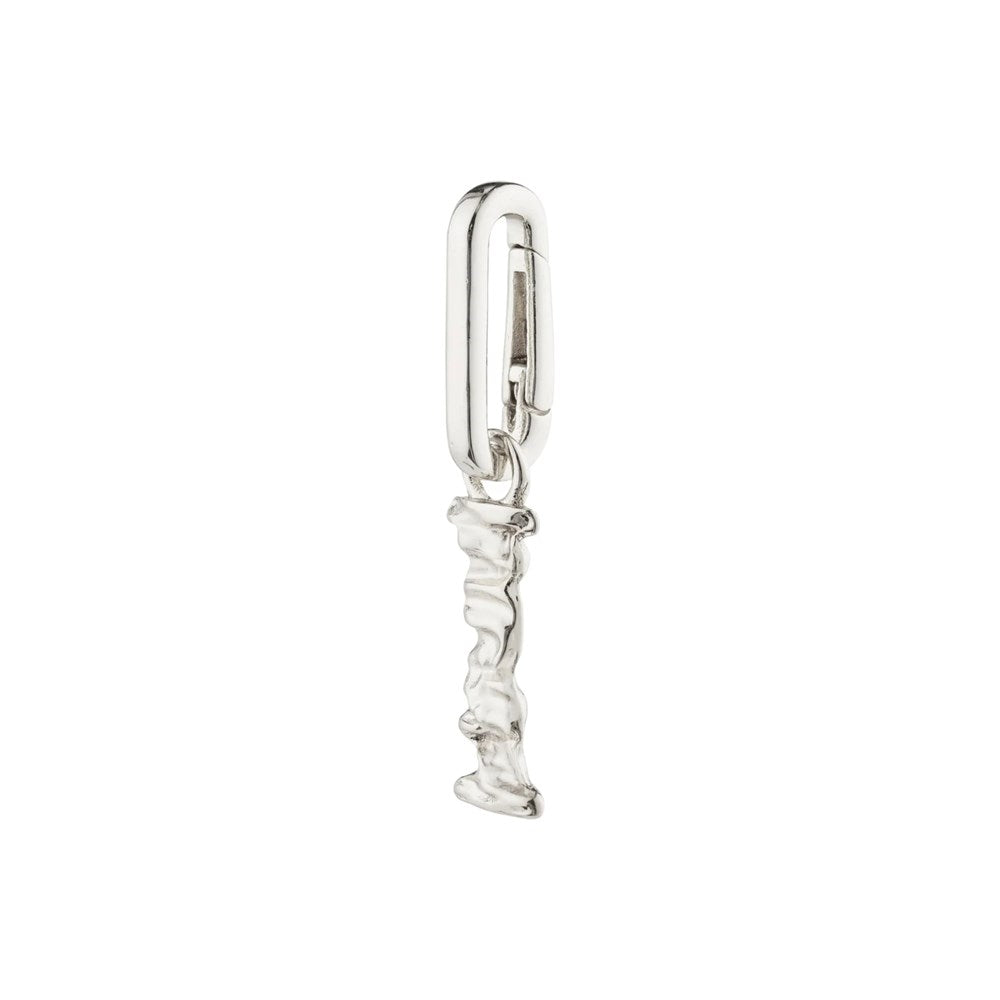 Charm Recycled Pendant - Silver Plated