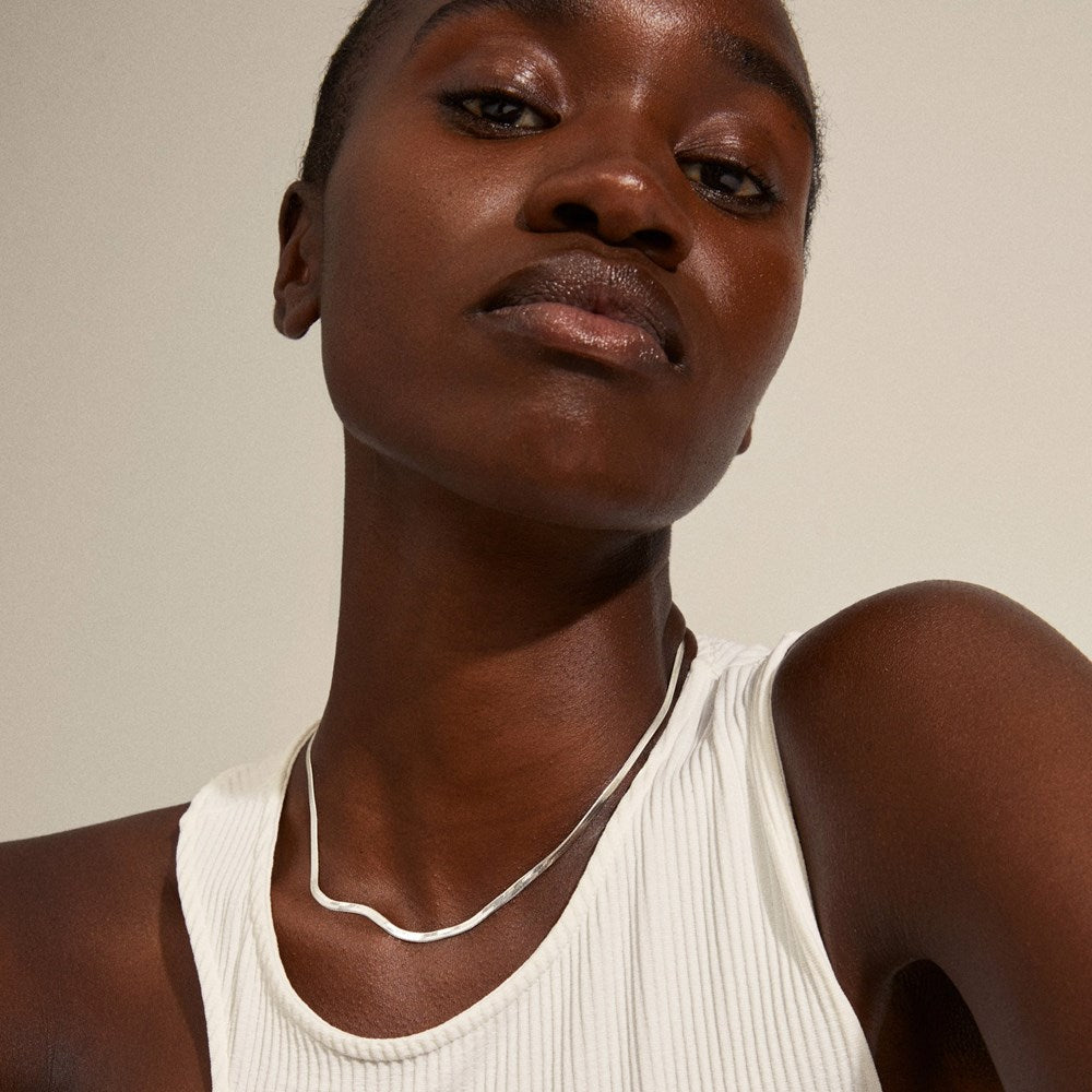 Joanna Necklace - Silver Plated