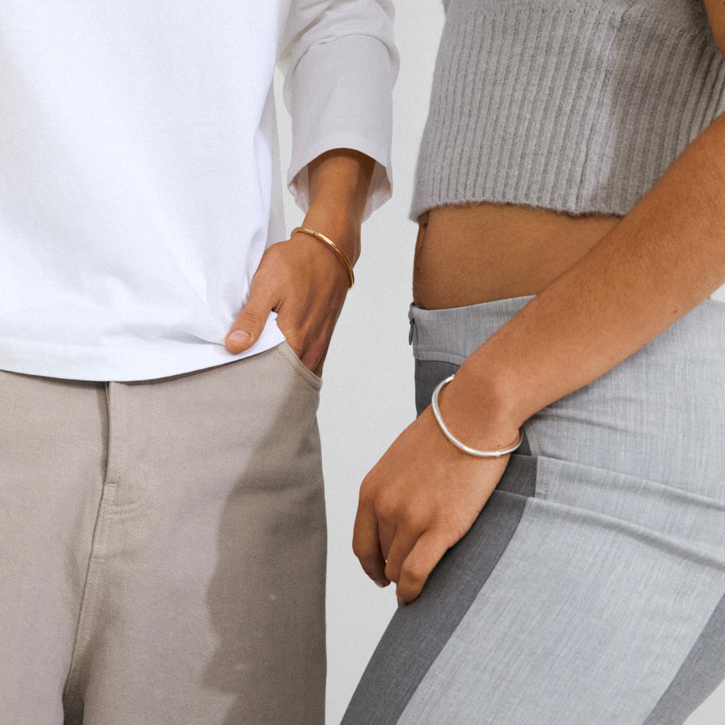 Alaia Recycled Bracelet - Silver Plated