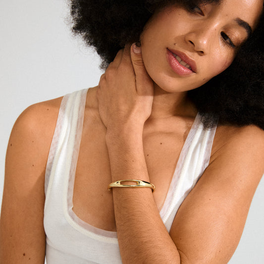 Free Recycled Bracelet - Gold Plated