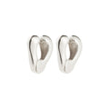 Free Recycled Earrings - Silver Plated