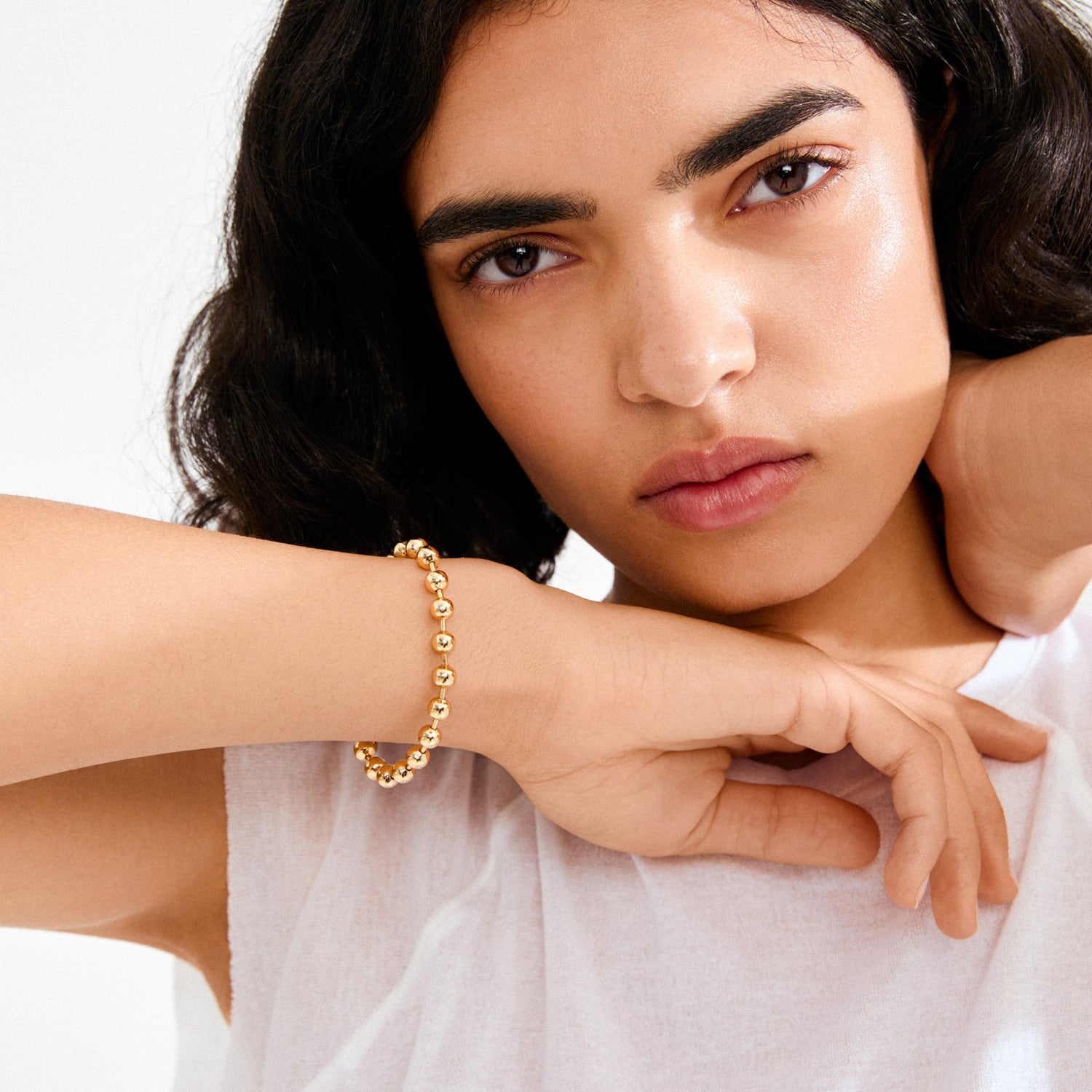 Air Bracelet - Gold Plated