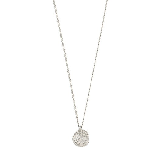 Air Necklace - Silver Plated