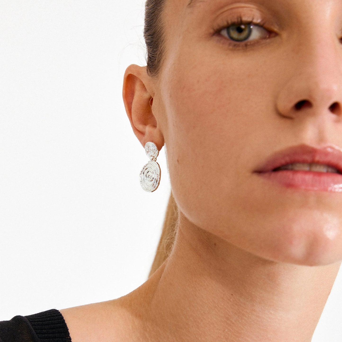Air Earrings - Silver Plated