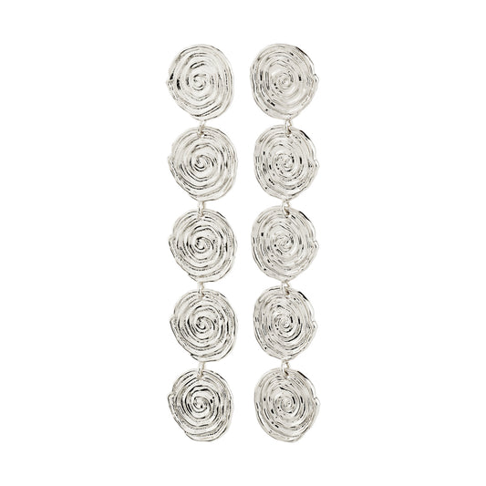 Air Earrings - Silver Plated