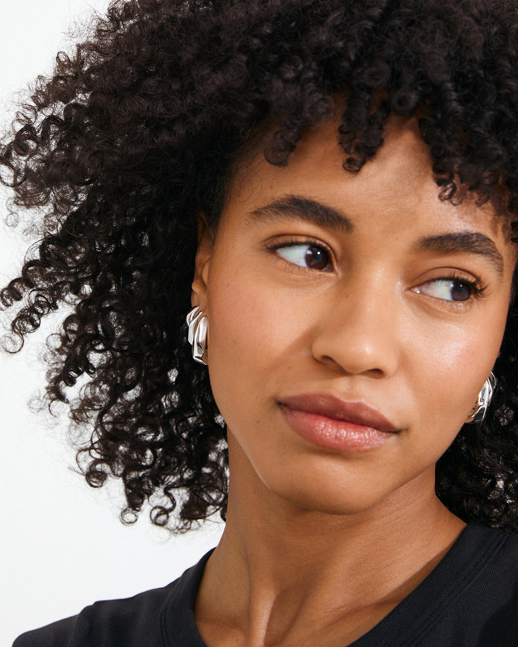 Presence Earrings - Silver-Plated