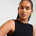 Tide Recycled Hoop Earrings - Silver Plated