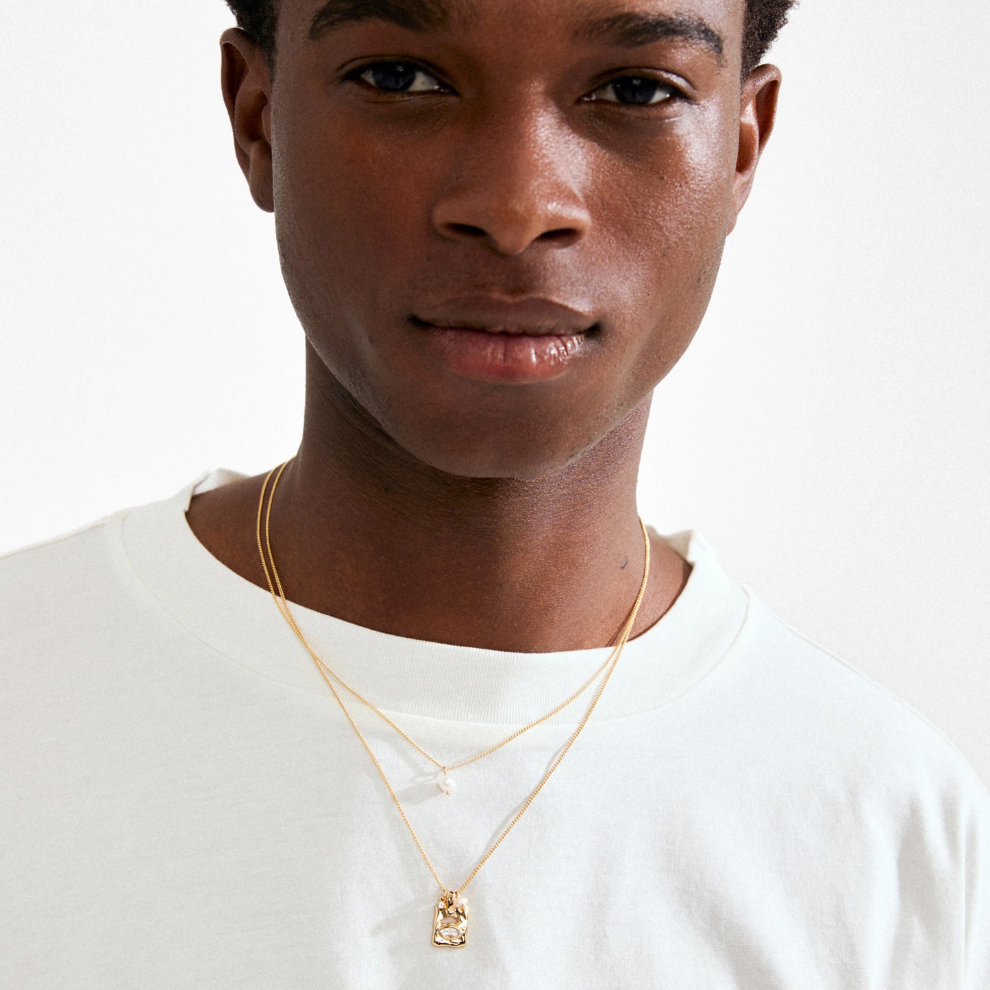 Fire Necklace 2-In-1 Set - Gold Plated