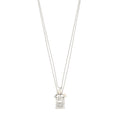 Fire Necklace 2-In-1 Set - Silver Plated