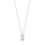 Fire Necklace 2-In-1 Set - Silver Plated