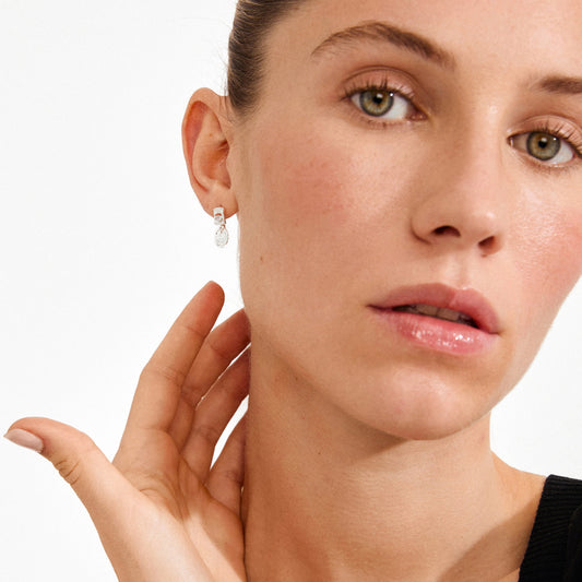 Fire Earrings - Silver Plated