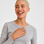 Fire Ring 2-In-1 Set, - Silver Plated