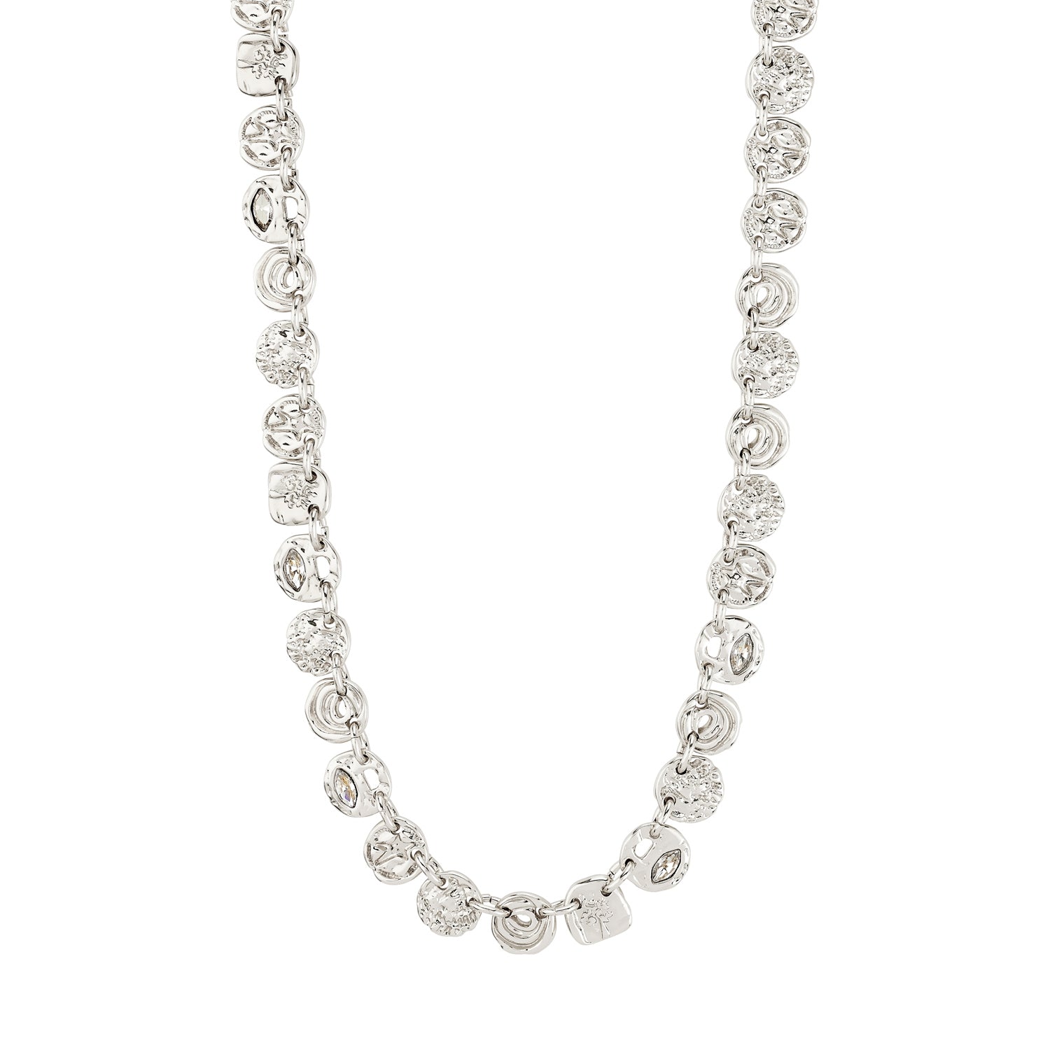 Fire Necklace - Silver Plated