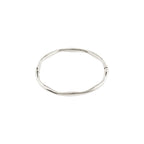 Haze Bangle - Silver Plated