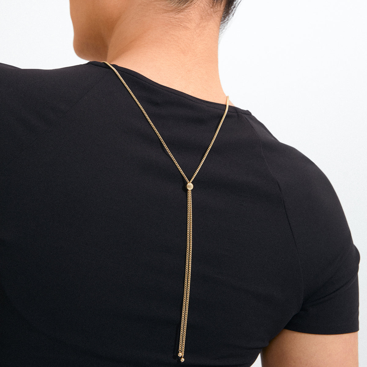 Now Necklace - Gold Plated/Red