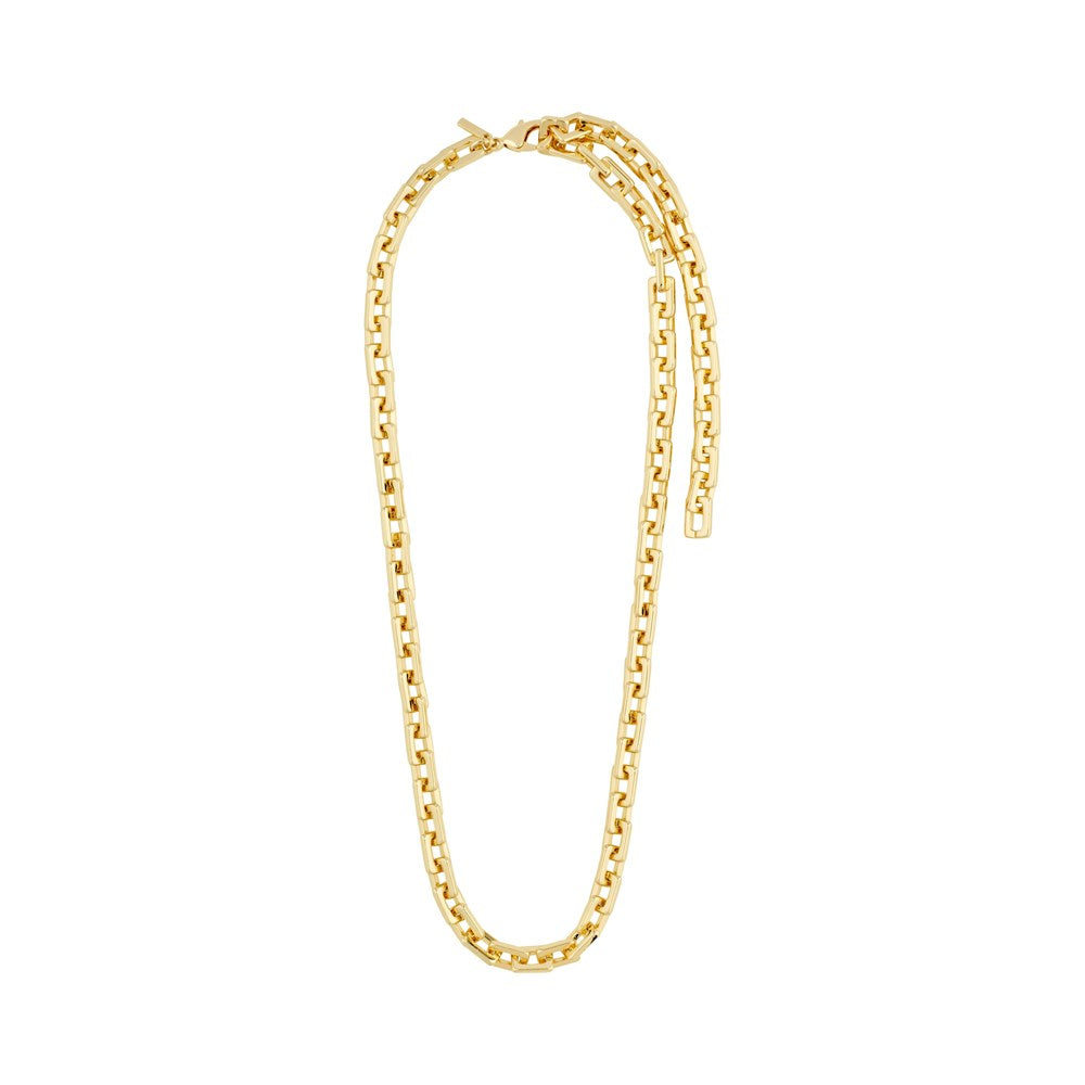 Feel Recycled Necklace - Gold Plated