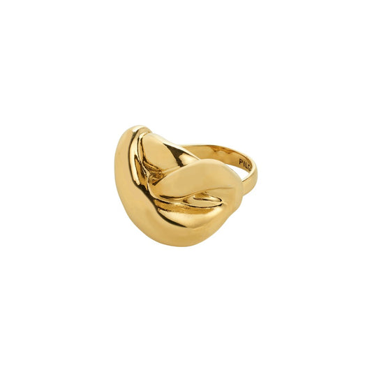 Unfold Recycled Ring - Gold Plated