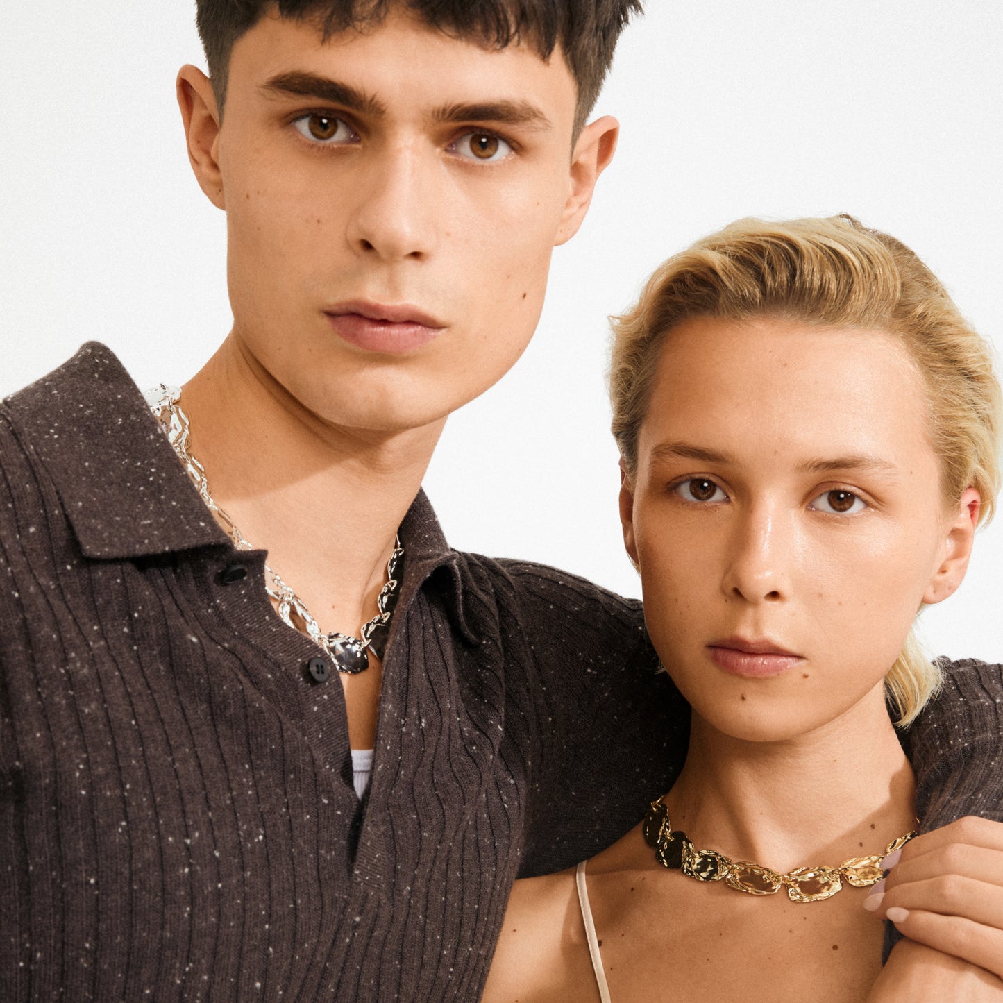 Shift Necklace - Gold Plated