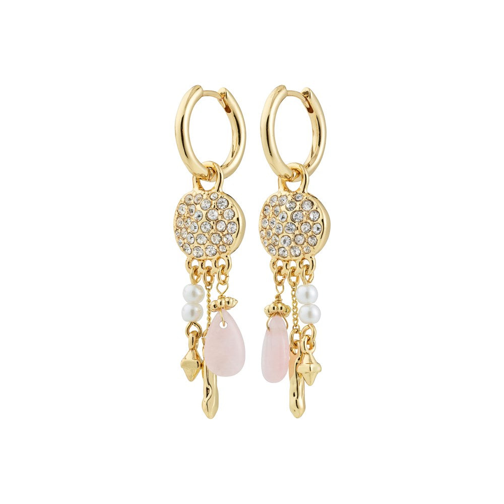 Shift Hoop Earrings - Gold Plated