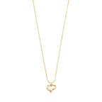 Iris Necklace - Gold Plated