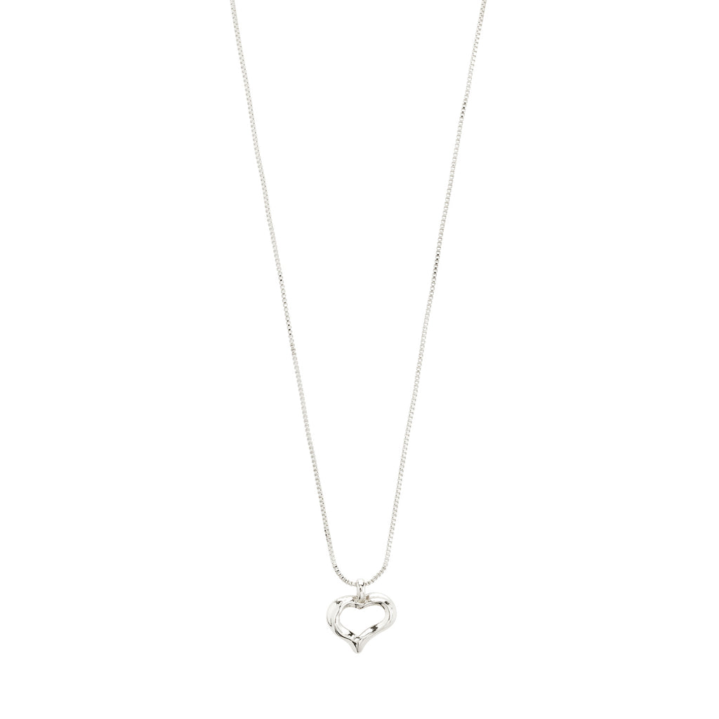 Iris Necklace - Silver Plated