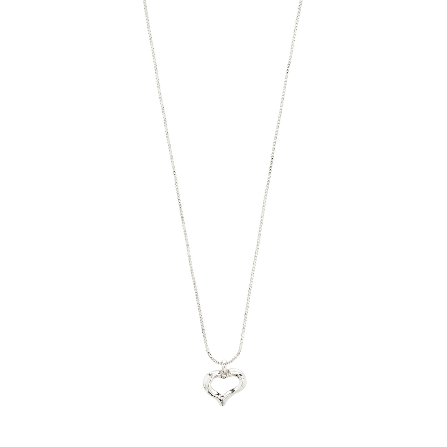 Iris Necklace - Silver Plated